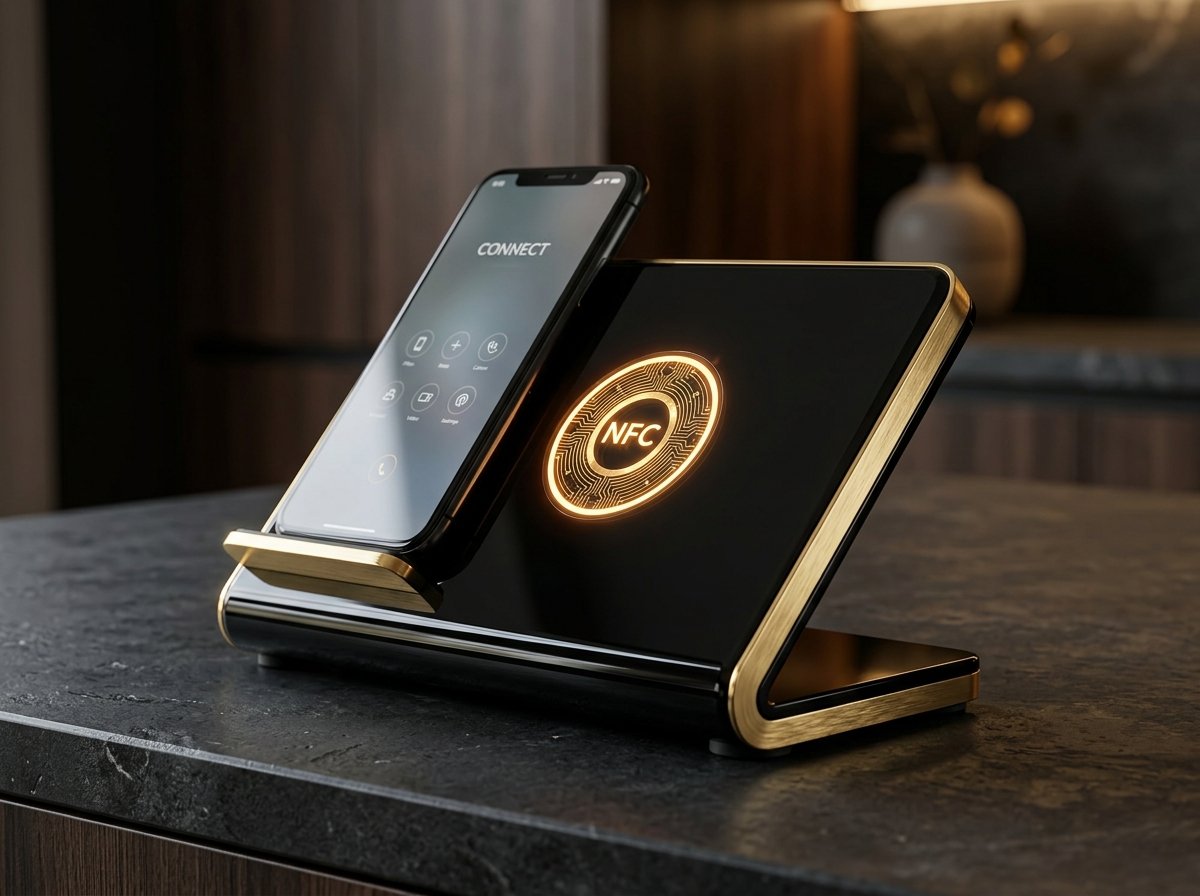 NFC Connected Device Mockup